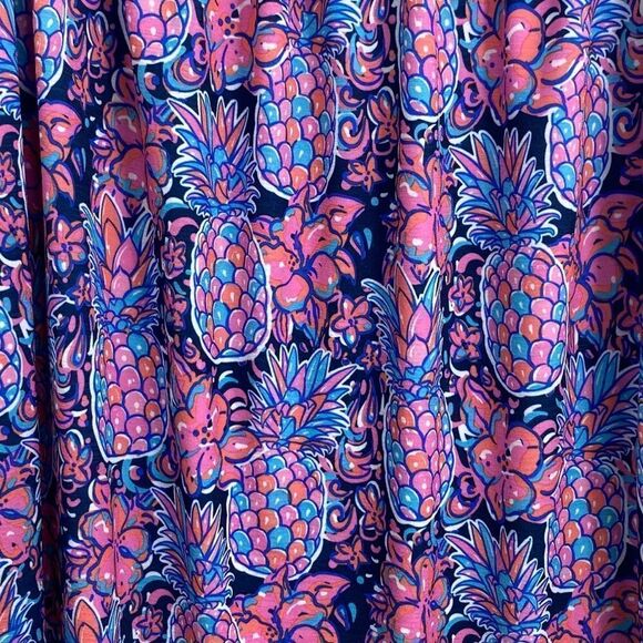 Simply Southern Wm’s Sz Med Off the Shoulder Pineapple Sass Top Blouse Shirt - Picture 5 of 6